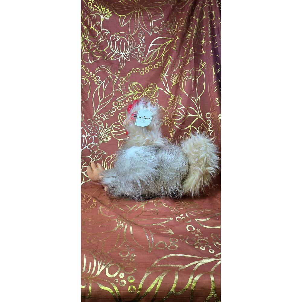 Red Shed Realistic Rooster Chicken Plush stuffed animal toy - Picture 2 of 7